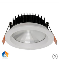 HV5531T ORA IP54 13W 5-COLOUR LED DOWNLIGHT- Black / White