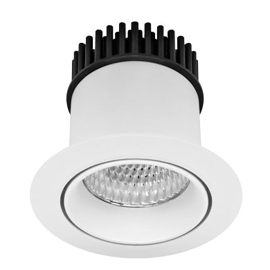 MICROLED 6W RECESSED LED DOWNLIGHT - Black / White