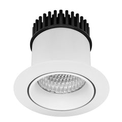 MICROLED 6W RECESSED LED DOWNLIGHT - Black / White