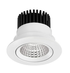 RDA8 RESIDENTIAL DIMMABLE LED DOWNLIGHT - White / Black / Silver