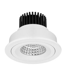 XDC10 ADUSTABLE DIMMABLE LED DOWNLIGHT - White / Black / Silver