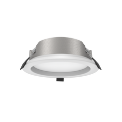 S9522TC EXMOUTH 15W/22W LED SHOP FITTING - Silver