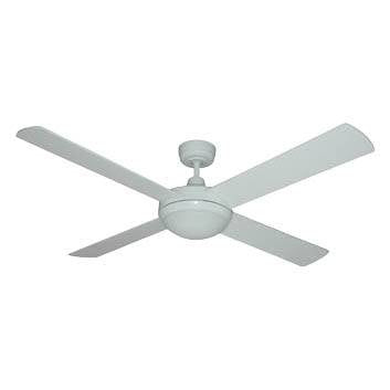 GLENDALE CEILING REMOTE CONTROL FAN WITH LIGHT 4 PLYWOOD - White