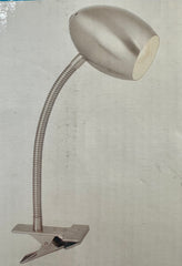 POSH 1 LIGHT E14 CLAMP LAMP  - Brushed Chrome