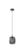 ROMAZZINA SINGLE PENDANT - Black / Sandy