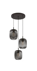 ROMAZZINA BLACK PENDANT - 3 Light / 5 Light