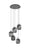 ROMAZZINA BLACK PENDANT - 3 Light / 5 Light