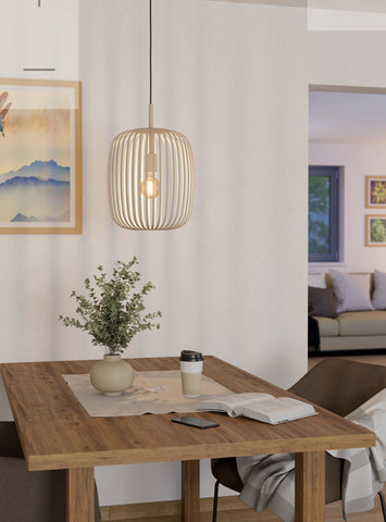 ROMAZZINA SINGLE PENDANT - Black / Sandy