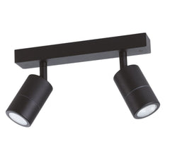 FREMANTLE IP65 TWIN BAR ADJUSTABLE SPOT LED LIGHT - White / Black / Titanium / Silver