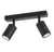 FREMANTLE IP65 TWIN BAR ADJUSTABLE SPOT LED LIGHT - White / Black / Titanium / Silver