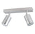 FREMANTLE IP65 TWIN BAR ADJUSTABLE SPOT LED LIGHT - White / Black / Titanium / Silver