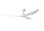 KURRAWA 72 DC REMOTE CONTROL CEILING FAN - White / Black