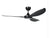KURRAWA 60 DC REMOTE CONTROL CEILING FAN WITH 18W LED DIMMABLE LIGHT - White / Black