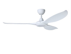 KURRAWA 60 DC REMOTE CONTROL CEILING FAN WITH 18W LED DIMMABLE LIGHT - White / Black