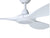 KURRAWA 60 DC REMOTE CONTROL CEILING FAN WITH 18W LED DIMMABLE LIGHT - White / Black