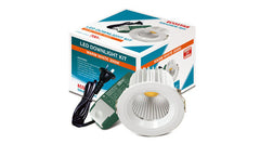 S9045 ECOSTAR LED DIMMABLE DOWNLIGHT KIT - White / Nickel - Warmwhite /  Daylight