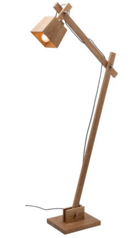 OTHELLO TIMBER ADJUSTABLE FLOOR LAMP