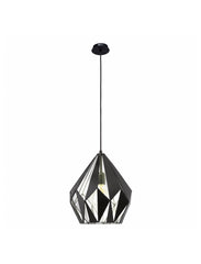 CARLTON 1 PENDANT - Black