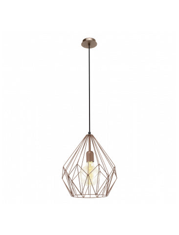 CARLTON PENDANT - Coppery / Black