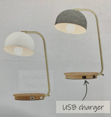 JONTE TASK LAMP - Black / White