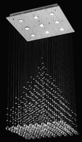 EVEREST 60CM LED CRYSTAL PENDANT