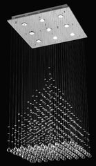 EVEREST 60CM LED CRYSTAL PENDANT