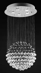 JUPITER 46CM/60CM LED CRYSTAL PENDANT