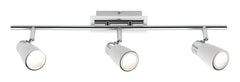 ALECIA TRIPLE LED SPOTLIGHT - Black / White / Brushed Chrome