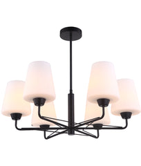 ABBEY PENDANT - Matt Black / Matt Gold