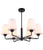 ABBEY PENDANT - Matt Black / Matt Gold