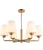 ABBEY PENDANT - Matt Black / Matt Gold