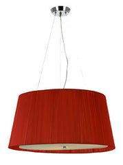 CHLOE 60CM PENDANT - Silver,Red, Black