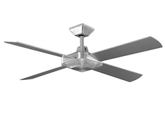 QUADRANT CEILING FAN BRUSHED CHROME