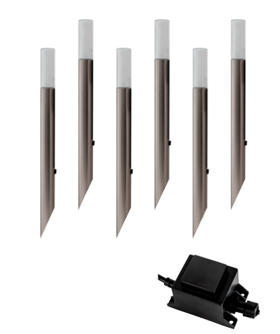 HV1438C HV1438W 12V LED GARDEN SPIKE LIGHT 6 PACK DIY BUNDLE