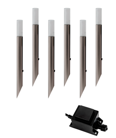 HV1438C /12V LED GARDEN SPIKE LIGHT 6 PACK DIY BUNDLE