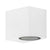 HV3631 SINGLE AFIXED DOWN WALL LIGHT- Black / White