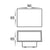 HV3638 MINI BLOKK LED UP / DOWN WALL LIGHT - Black / White