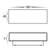 HV3639T BLOKK LED UP / DOWN WALL LIGHT - Black / White
