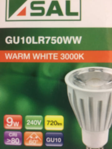 GU10 LR750 MAIN VOLTAGE LED LAMP - Warmwhite