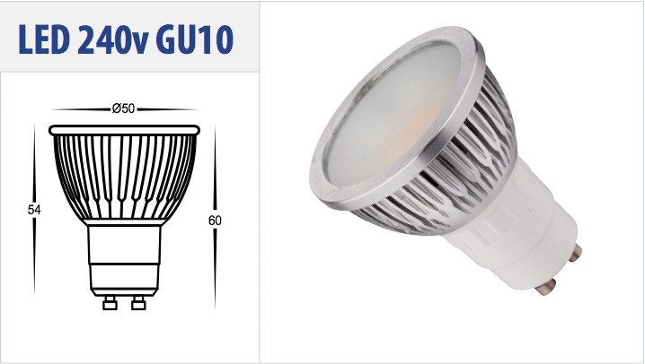 Gu10 12v dimmable led deals