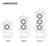 S9520/2x1700  AR111 LED RECESSED DOWNLIGHT - Silver / White