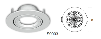 S9003 UNIFIT RECESSED DOWNLIGHT FITTING