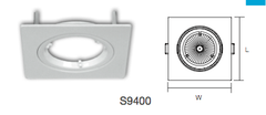 LW10 UNIFIT RECESSED DOWNLIGHT FITTING - White