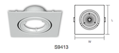 S9413 UNIFIT RECESSED DOWNLIGHT FITTING