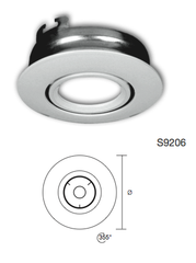 S9206 UNIFIT 355˚ ROTATABLE RECESSED DOWNLIGHT FITTING