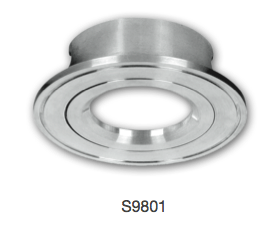 S9801 UNIFIT RECESSED STAINLESS STEEL DOWNLIGHT FITTING