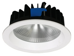 S9656 ROUND LED DOWNLIGHT- White / Black