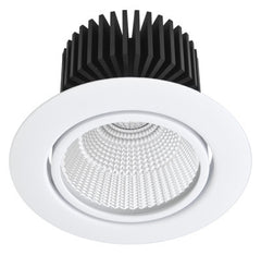 XDM26 ADJUSTABLE LED DOWNLIGHT - White / Black / Silver