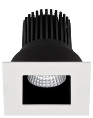 XMA10 ADJUSTABLE LOW GLARE DIMMABLE SQUARE LED DOWNLIGHT - White / Black / Silver