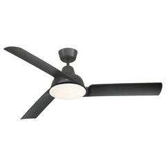AIRVENTURE CEILING FAN WITH TRI-COLOUR LED LIGHT - Black / White